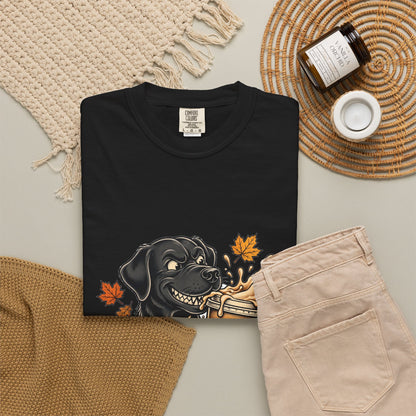 Labrador Retriever Yes I'm Basic Tee | Funny Fall Dog Graphic Shirt