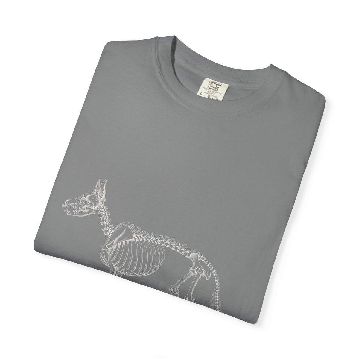 German Shepherd Skeleton Halloween Tee | Funny Anatomical Dog Shirt