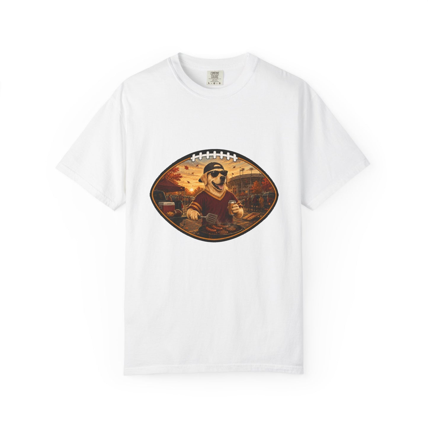 Labrador Retriever Tailgate Tee | Funny Fall Football Dog Shirt