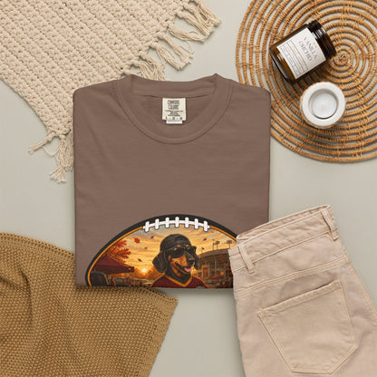 Dachshund Tailgate Tee | Funny Fall Football Dog Shirt