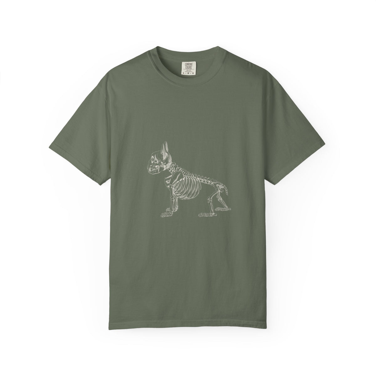 French Bulldog Skeleton Halloween Tee | Funny Anatomical Dog Shirt