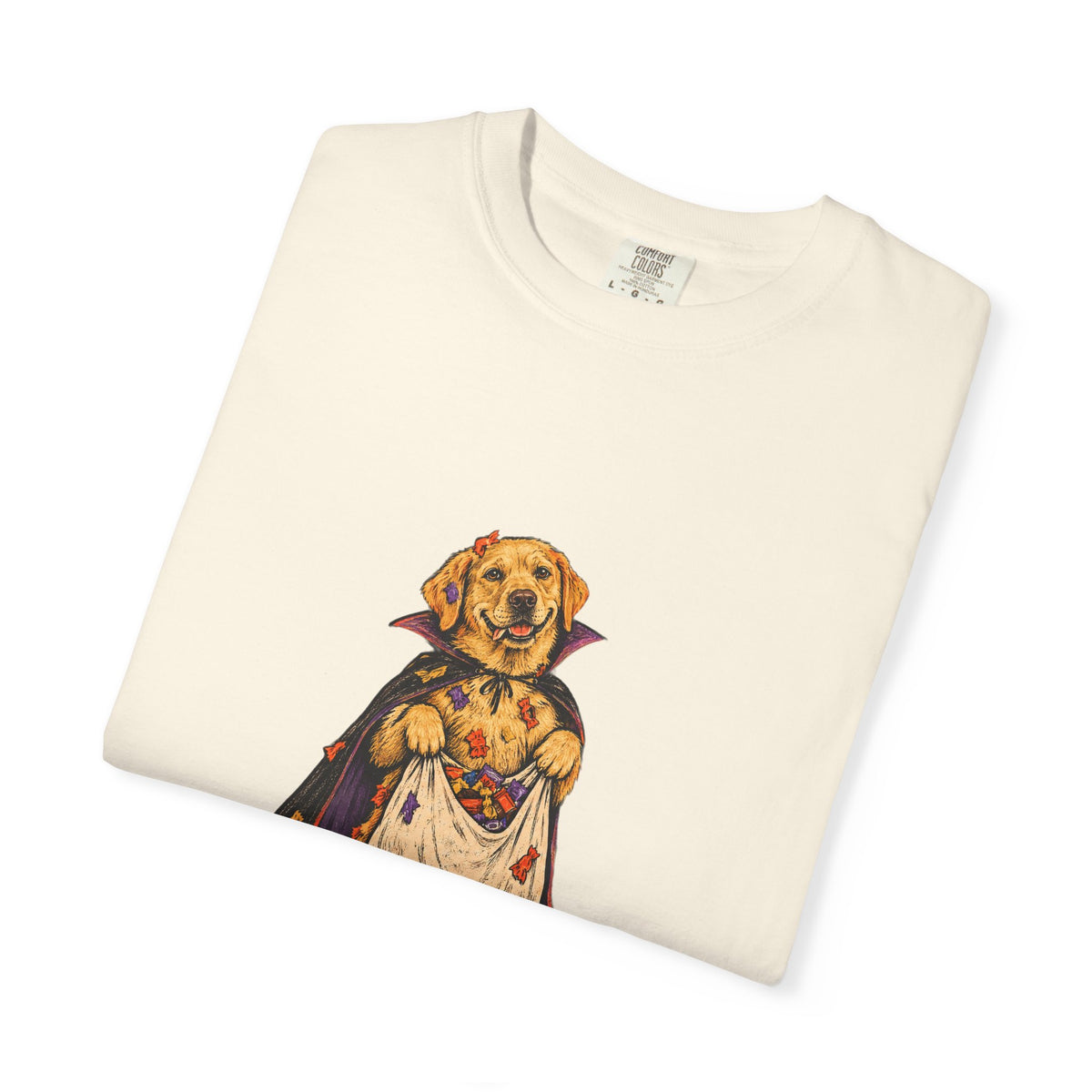 I Ate the Whole Bowl Labrador Retriever Halloween Tee