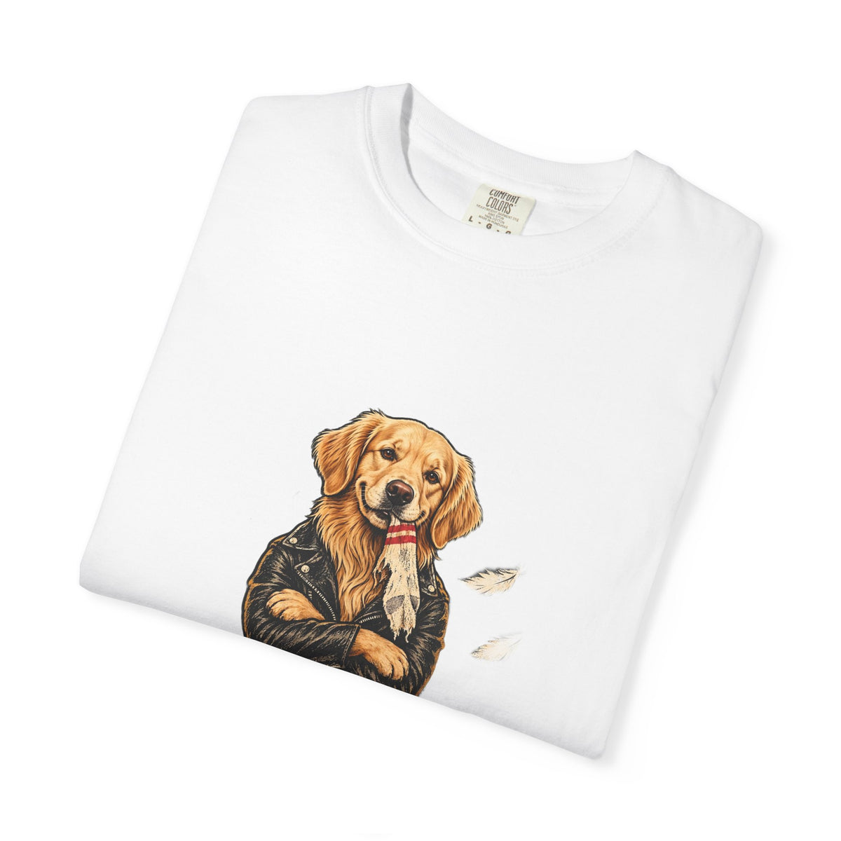 Certified Bad Influence Golden Retriever T-Shirt