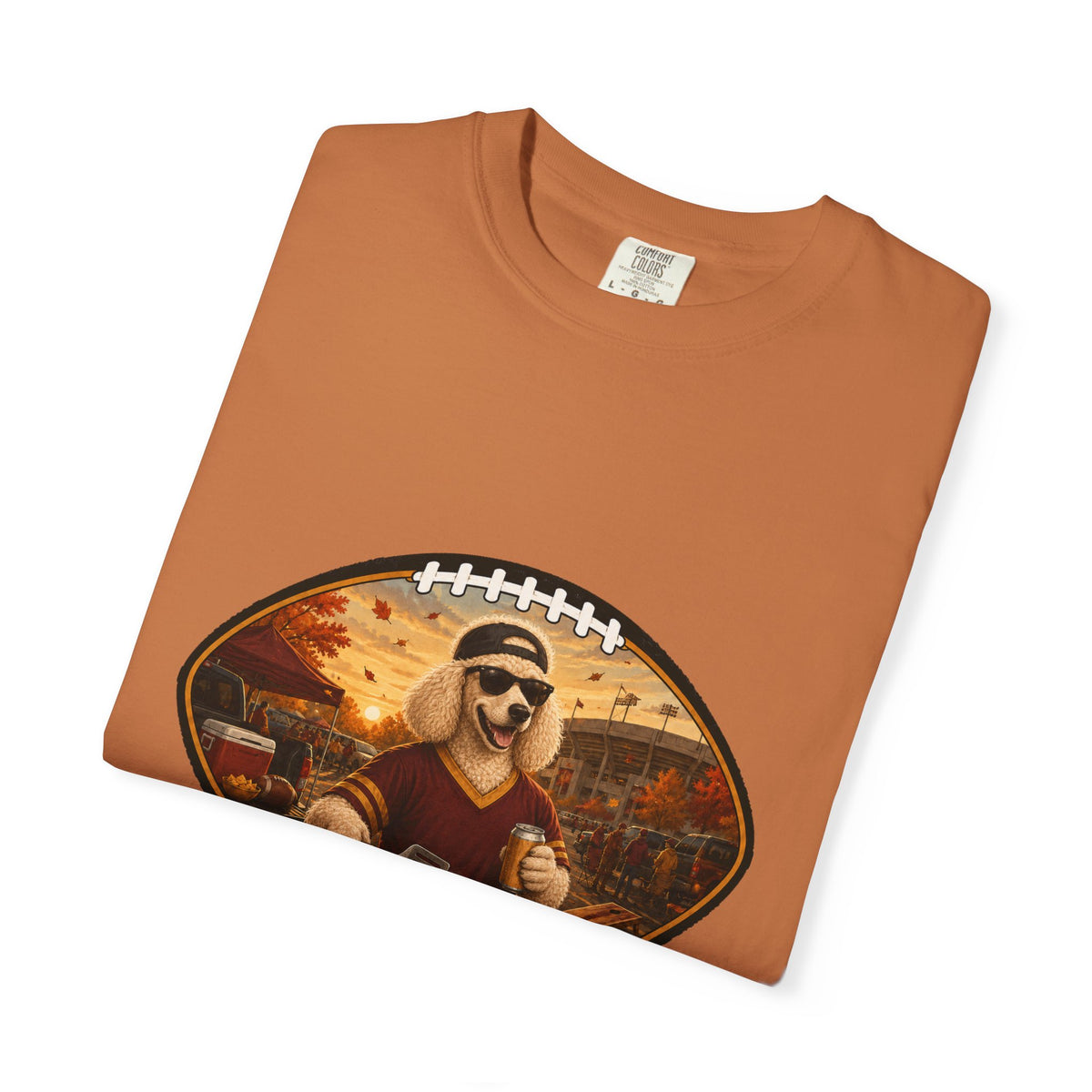 Poodle Tailgate Tee | Funny Fall Football Dog Shirt