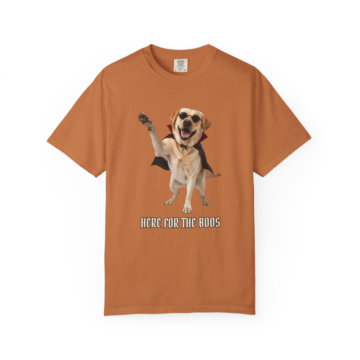 Labrador Retriever Here For The Boos Tee | Funny Halloween Dog Shirt