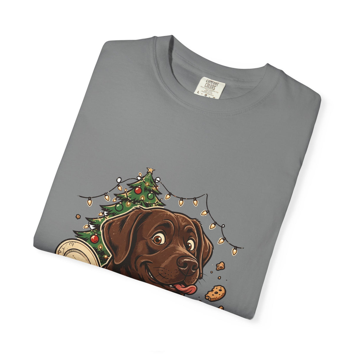 Labrador Retriever Most Likely To Get Coal Tee | Funny Christmas Dog Graphic Shirt