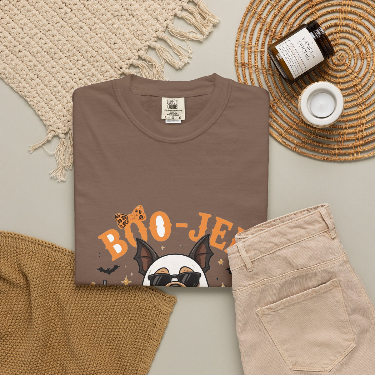 Boo-Jee French Bulldog Halloween Tee