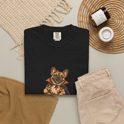 I Ate the Whole Bowl French Bulldog Halloween Tee