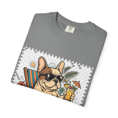 French Bulldog Pool Rules Tee | Funny Summer Dog Graphic Shirt
