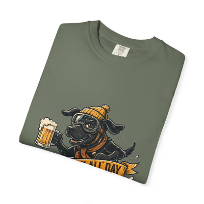 Labrador Retriever Apres Ski Tee | Funny Winter Dog Graphic Shirt