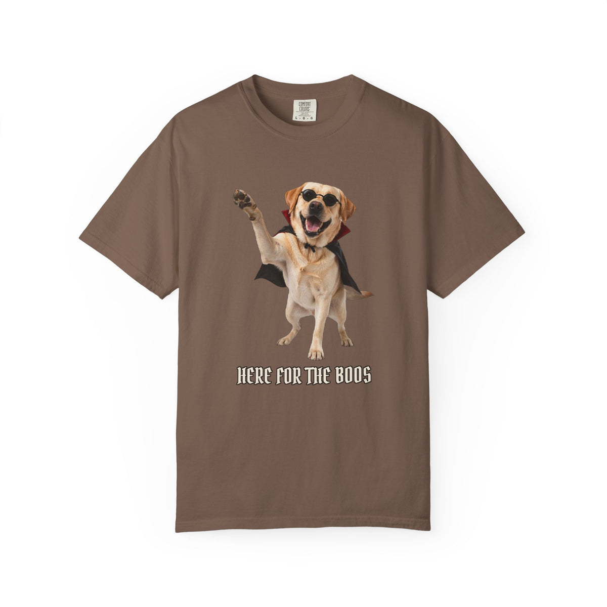 Labrador Retriever Here For The Boos Tee | Funny Halloween Dog Shirt