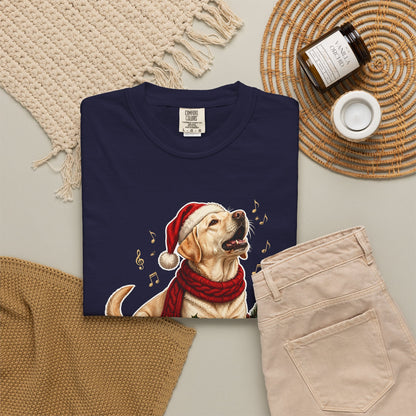 Merry Woofmas Labrador Retriever Christmas Tee