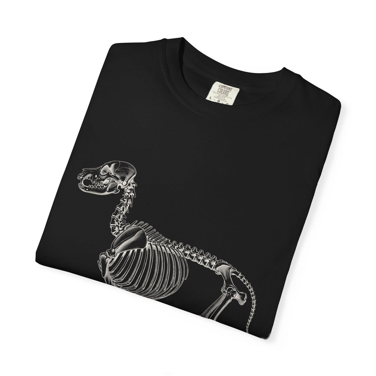 Golden Retriever Skeleton Halloween Tee | Funny Anatomical Dog Shirt
