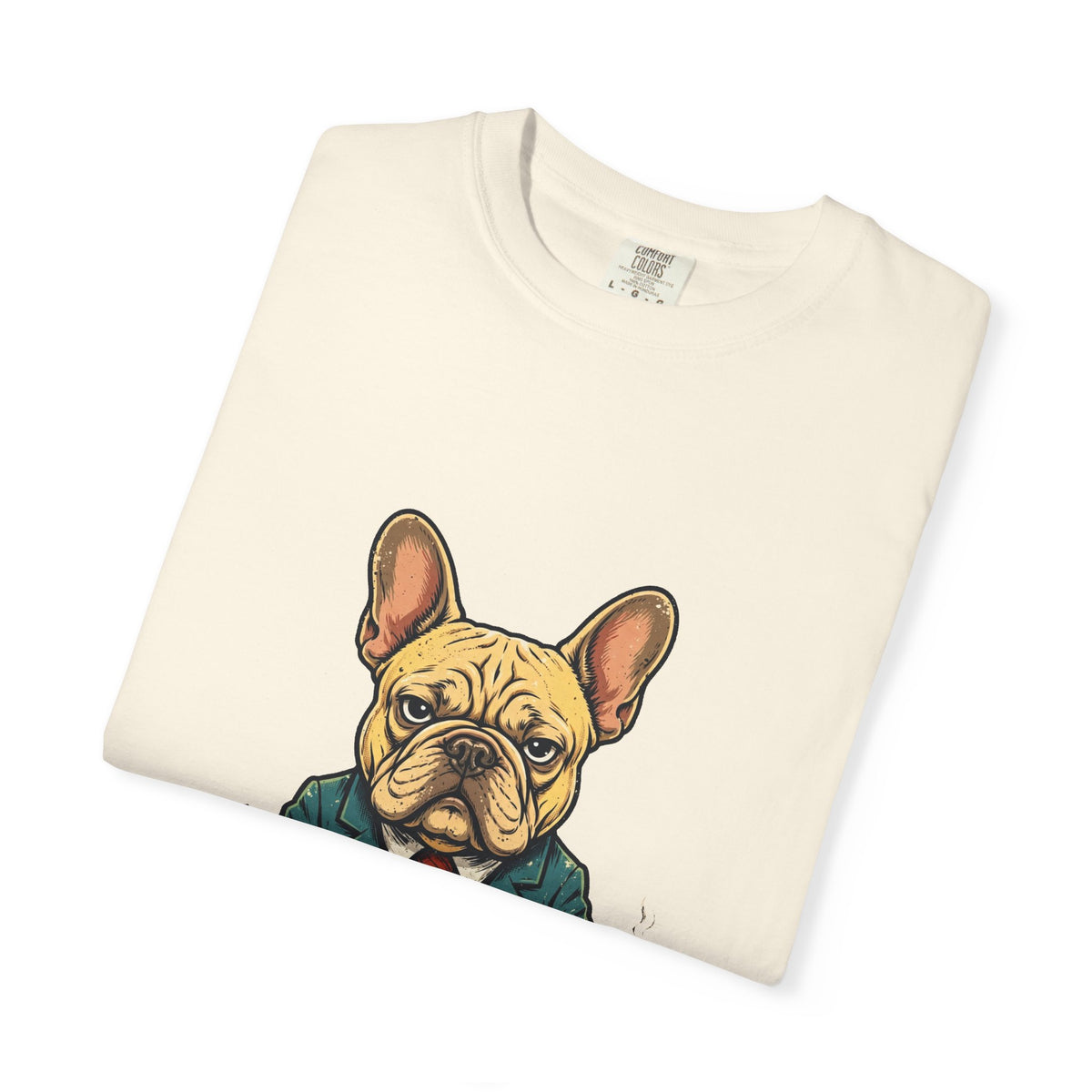 French Bulldog Performance Review Tee | Funny Office Dog Graphic Shirt