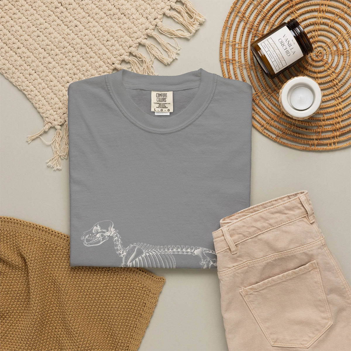 Labrador Retriever Skeleton Halloween Tee | Funny Anatomical Dog Shirt
