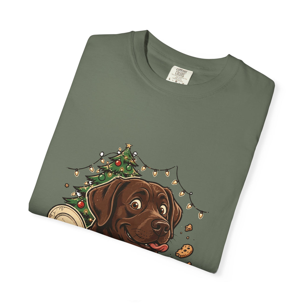 Labrador Retriever Most Likely To Get Coal Tee | Funny Christmas Dog Graphic Shirt