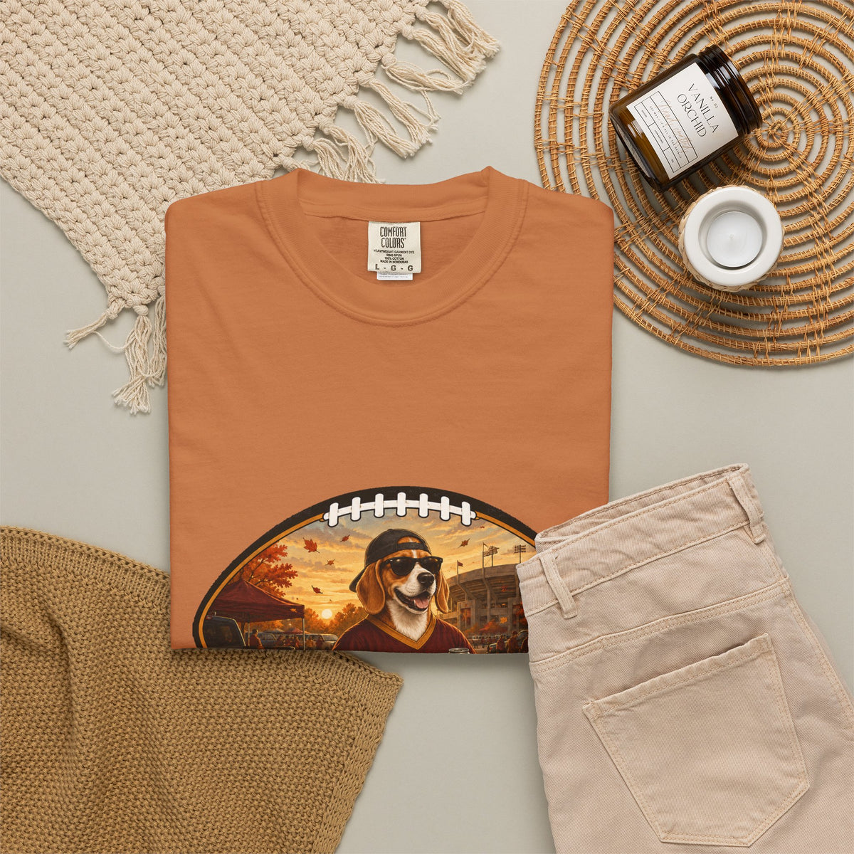 Beagle Tailgate Tee | Funny Fall Football Dog Shirt