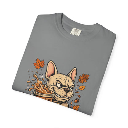 French Bulldog Yes I'm Basic Tee | Funny Fall Dog Graphic Shirt