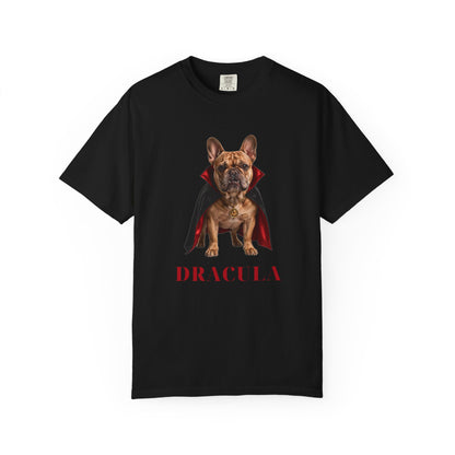 French Bulldog Dracula Tee | Funny Halloween Dog Shirt