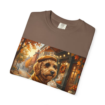 Goldendoodle Pumpkin Spice Tee | Funny Fall Dog Graphic Shirt