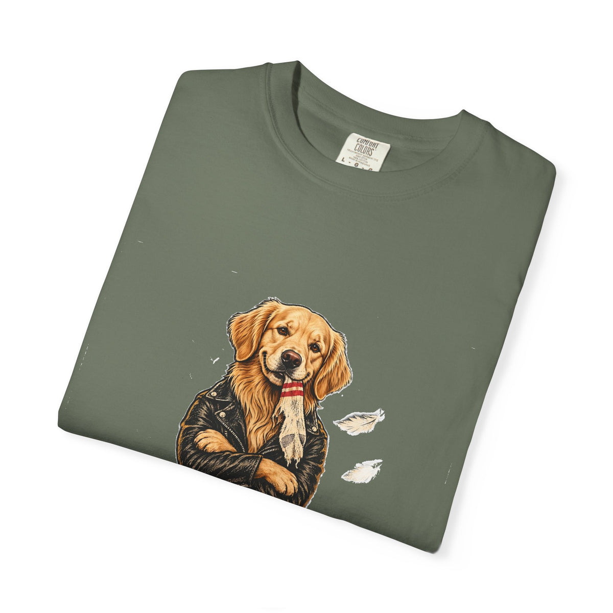Certified Bad Influence Golden Retriever T-Shirt