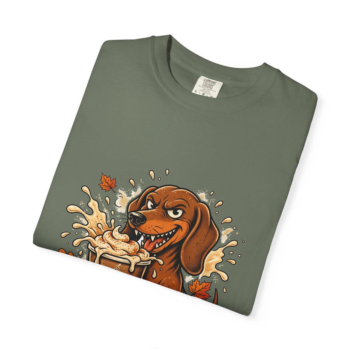 Dachshund Yes I'm Basic Tee | Funny Fall Dog Graphic Shirt