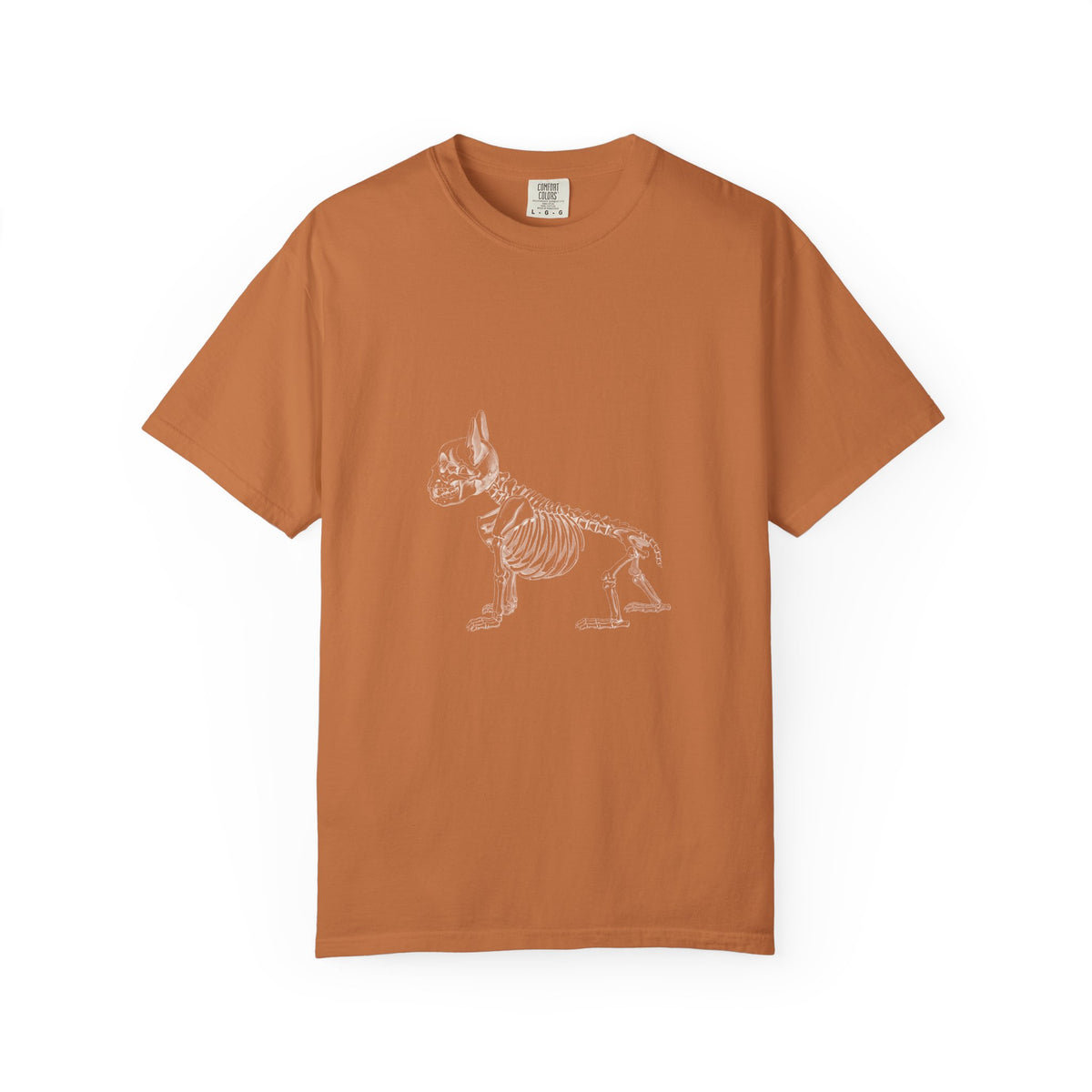 French Bulldog Skeleton Halloween Tee | Funny Anatomical Dog Shirt