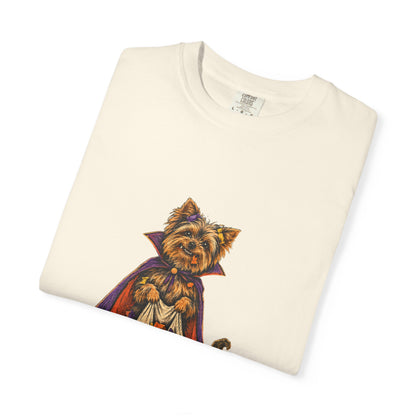 I Ate the Whole Bowl Yorkshire Terrier Halloween Tee