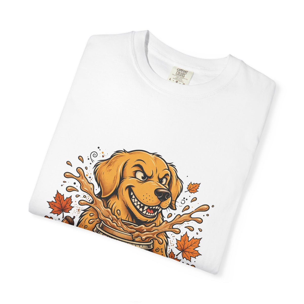 Golden Retriever Yes I'm Basic Tee | Funny Fall Dog Graphic Shirt