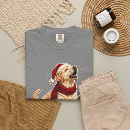 Merry Woofmas Labrador Retriever Christmas Tee