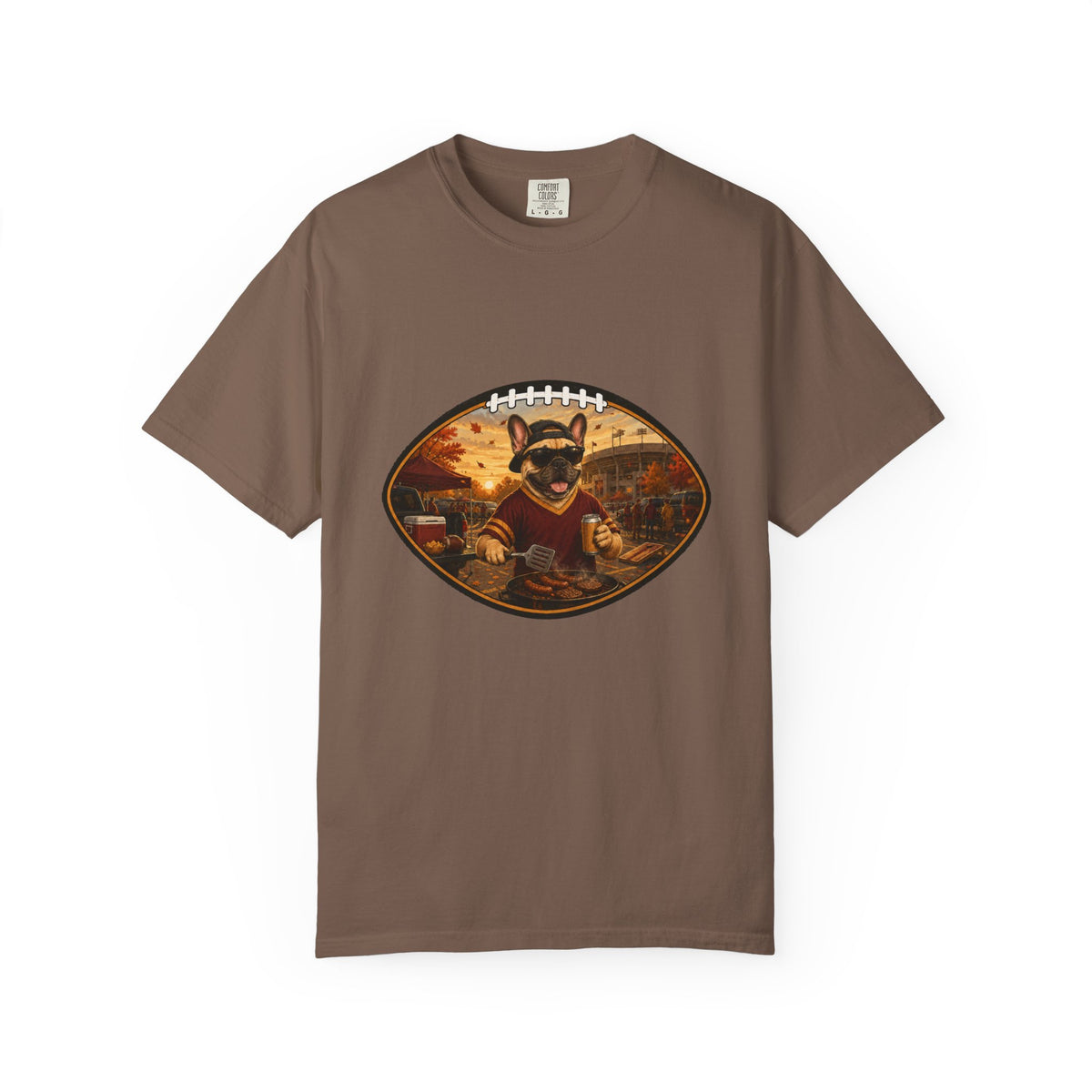French Bulldog Tailgate Tee | Funny Fall Football Dog Shirt