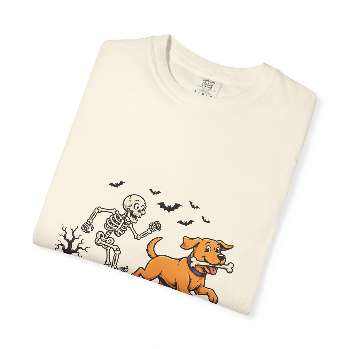 Labrador Retriever Skeleton Halloween Tee | Funny Spooky Dog Shirt