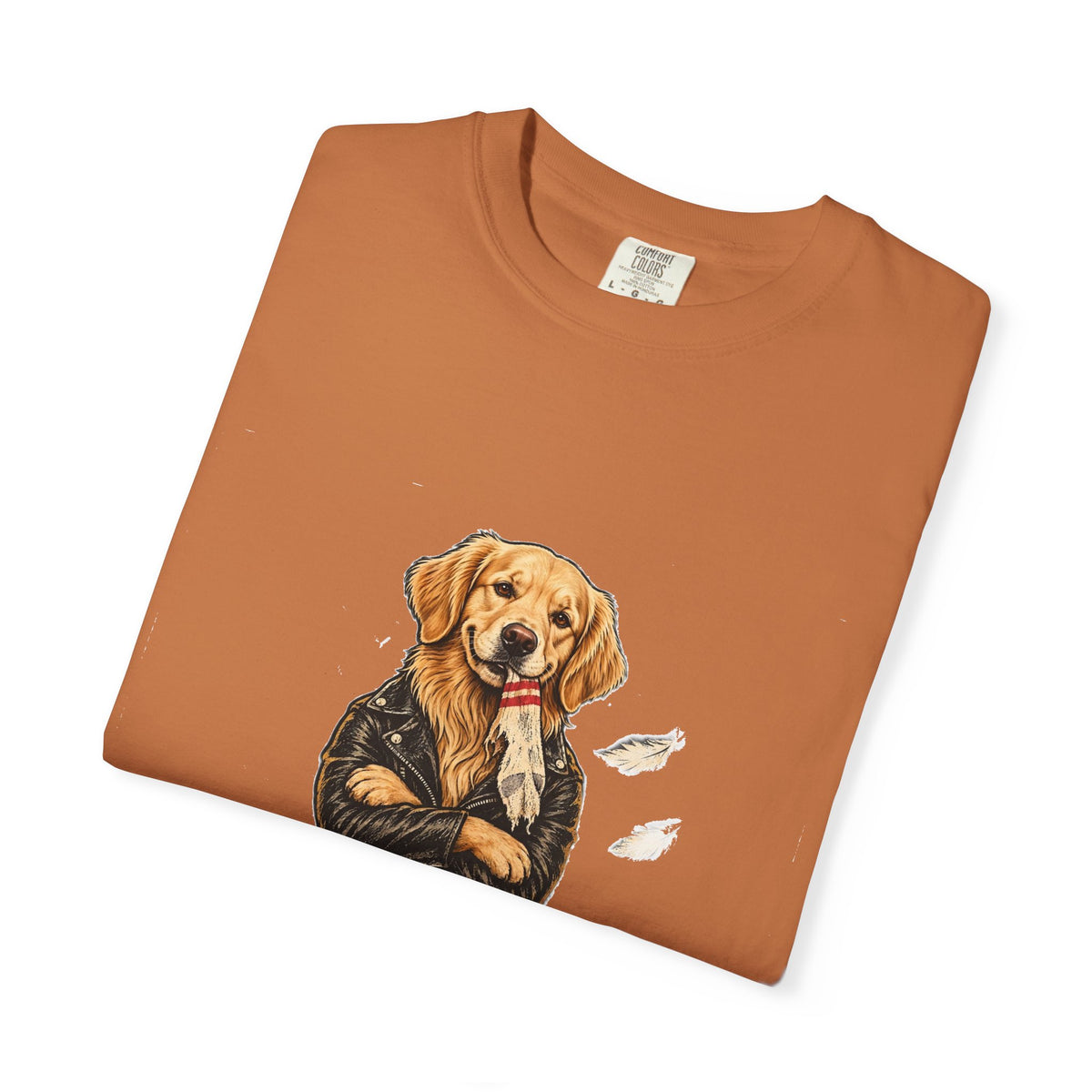 Certified Bad Influence Golden Retriever T-Shirt