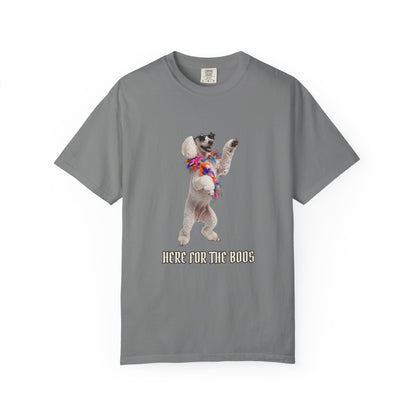 Poodle Here For The Boos Tee | Funny Halloween Dog Shirt