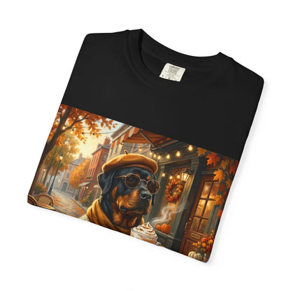 Rottweiler Pumpkin Spice Tee | Funny Fall Dog Graphic Shirt