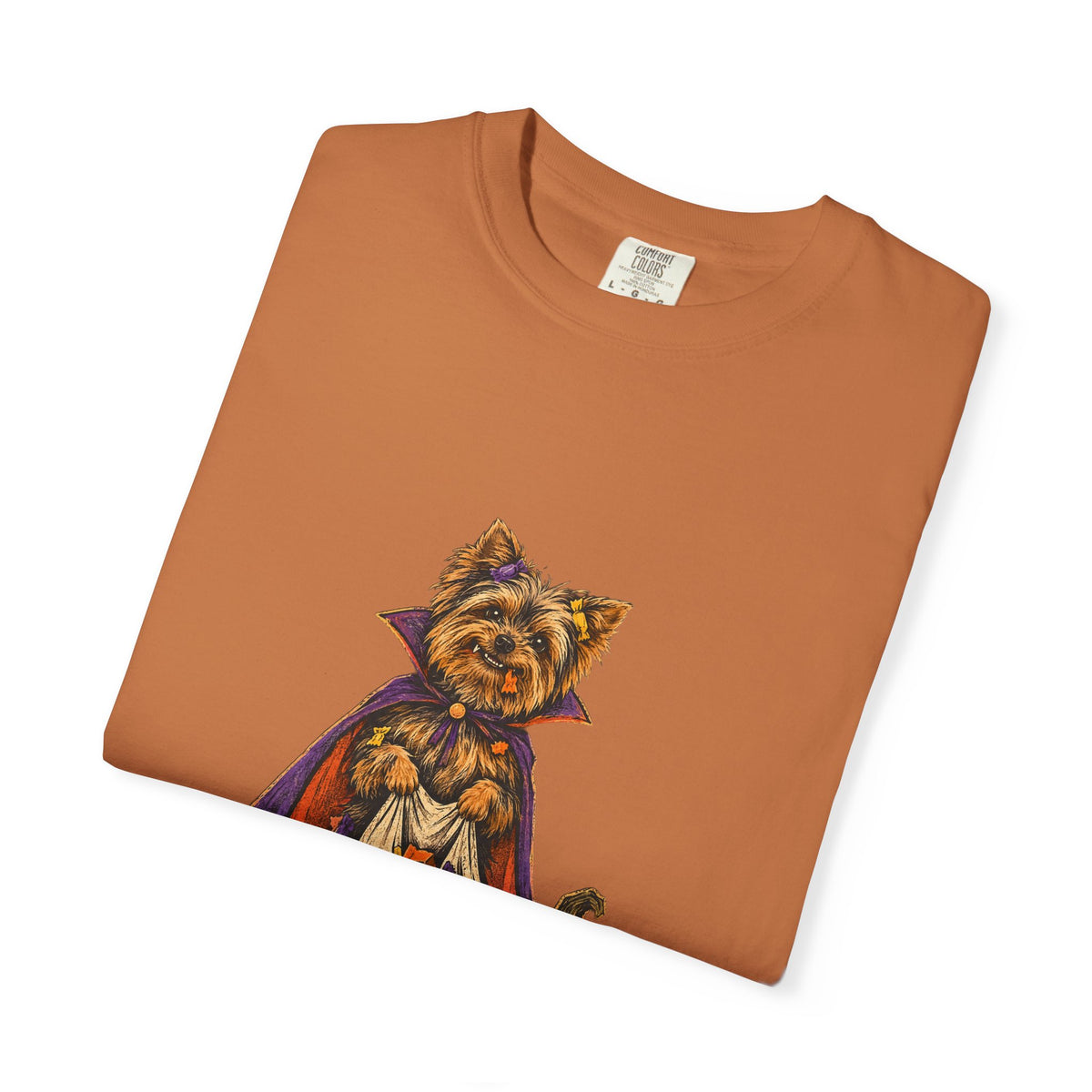 I Ate the Whole Bowl Yorkshire Terrier Halloween Tee