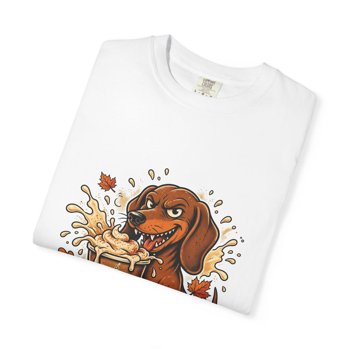 Dachshund Yes I'm Basic Tee | Funny Fall Dog Graphic Shirt