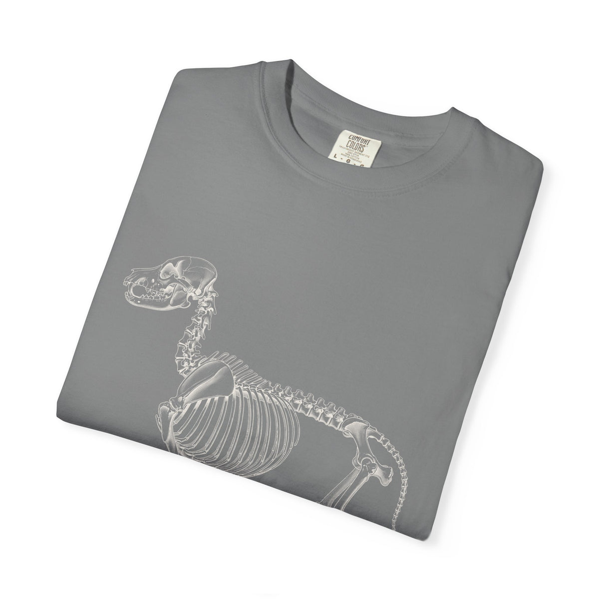 Golden Retriever Skeleton Halloween Tee | Funny Anatomical Dog Shirt