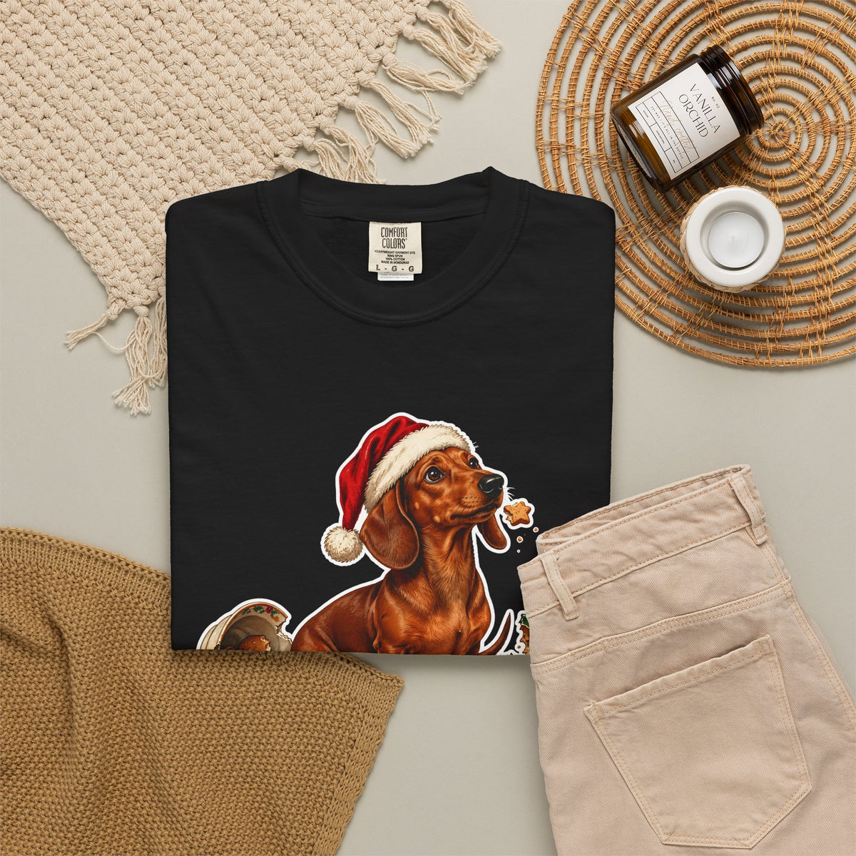 Dear Santa, I Can Explain Dachshund Christmas Tee