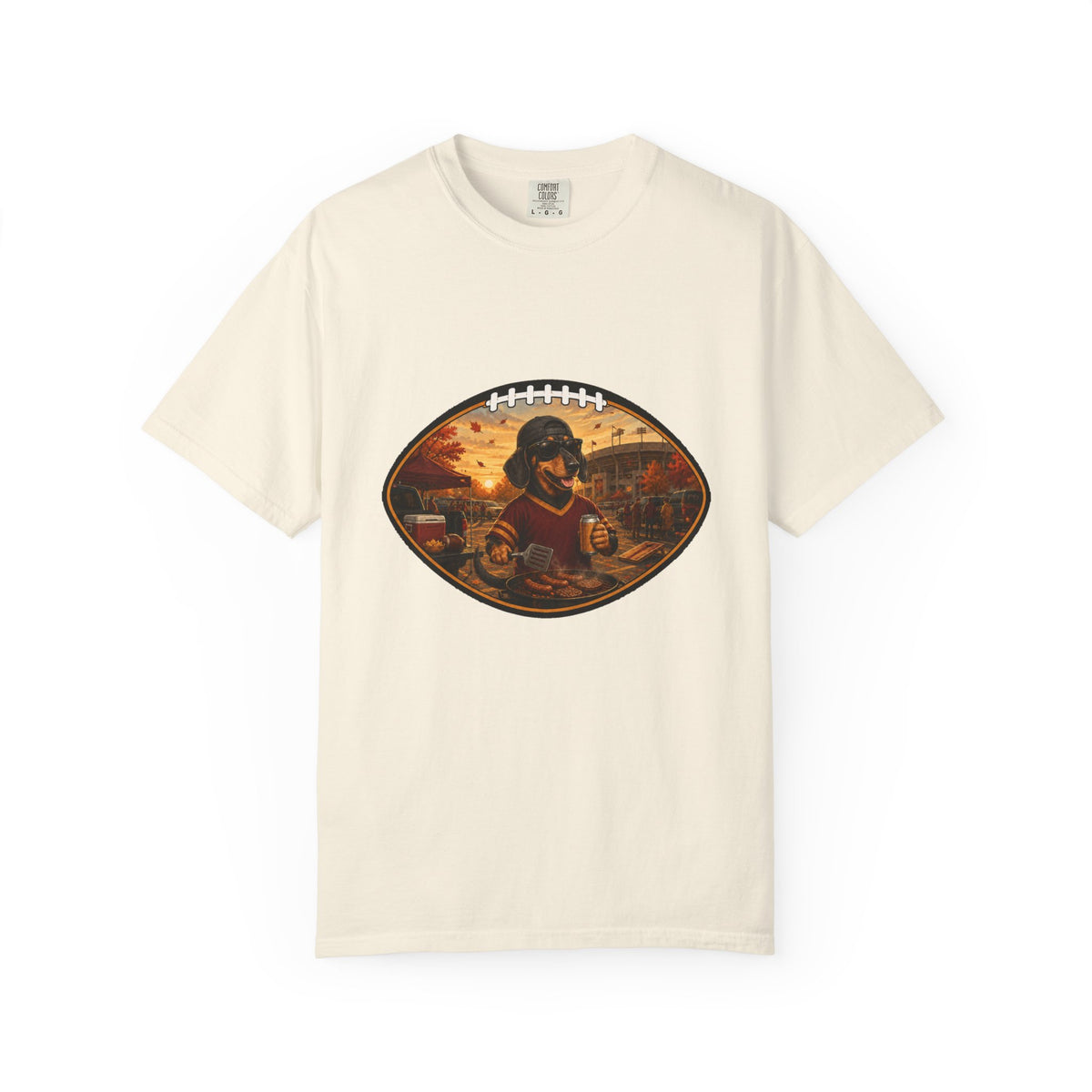 Dachshund Tailgate Tee | Funny Fall Football Dog Shirt