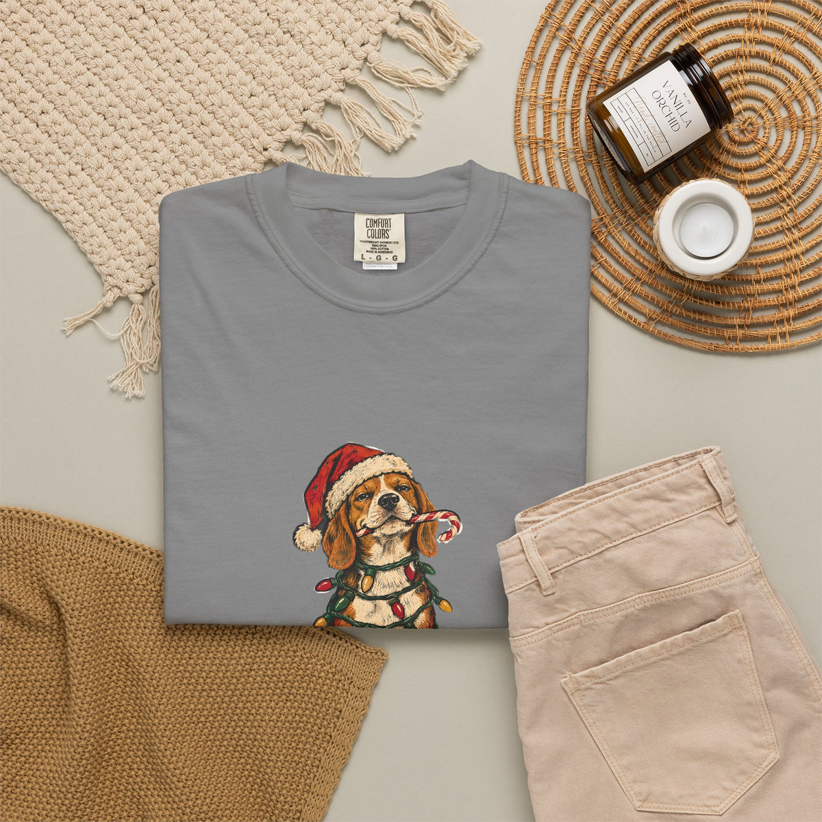 Naughty List Champion T-Shirt — Funny Christmas Dog Holiday Tee