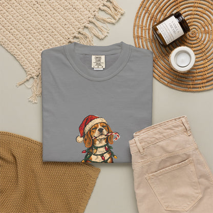Naughty List Champion T-Shirt — Funny Christmas Dog Holiday Tee