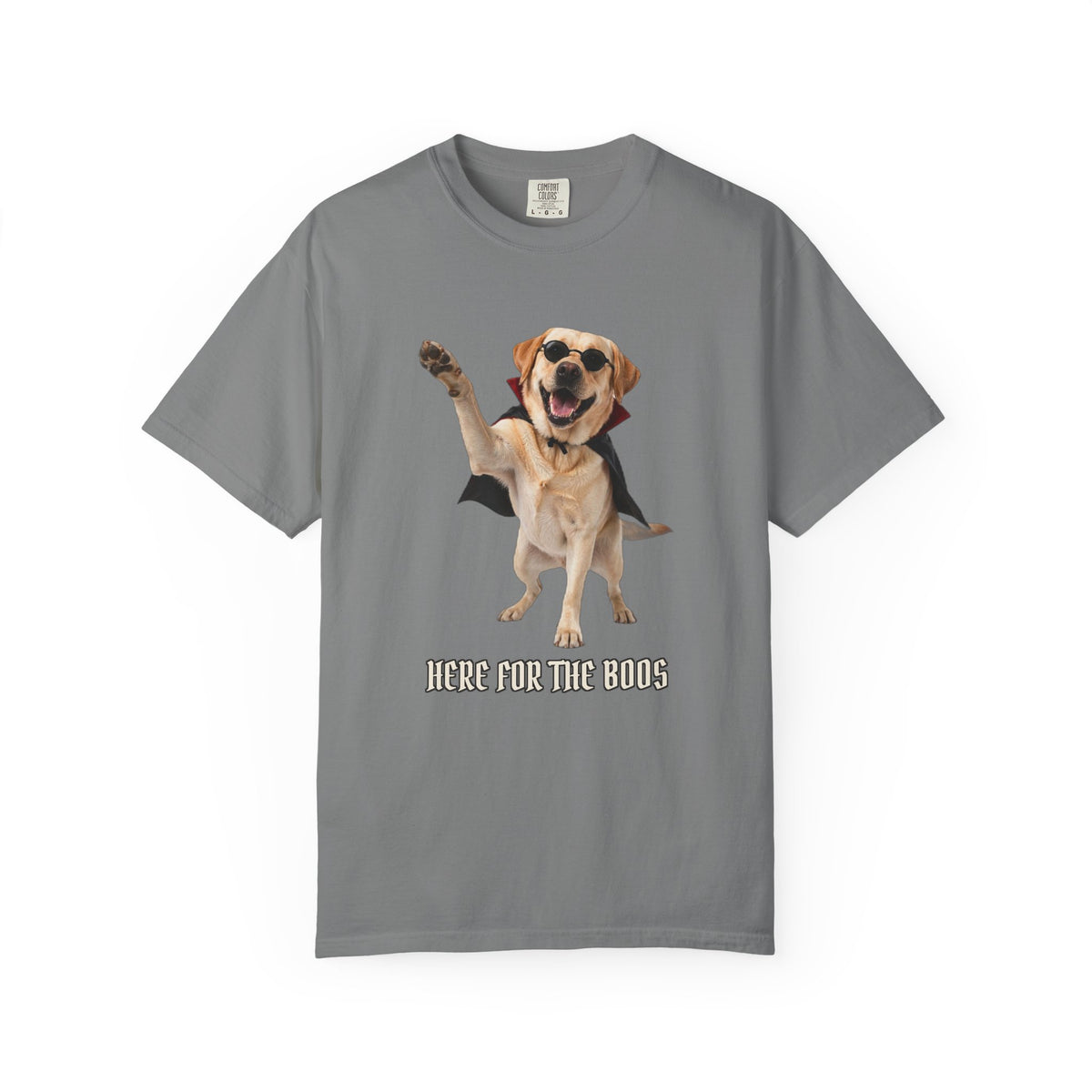 Labrador Retriever Here For The Boos Tee | Funny Halloween Dog Shirt