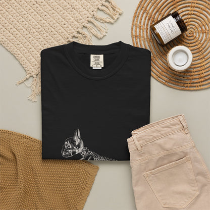 French Bulldog Skeleton Halloween Tee | Funny Anatomical Dog Shirt