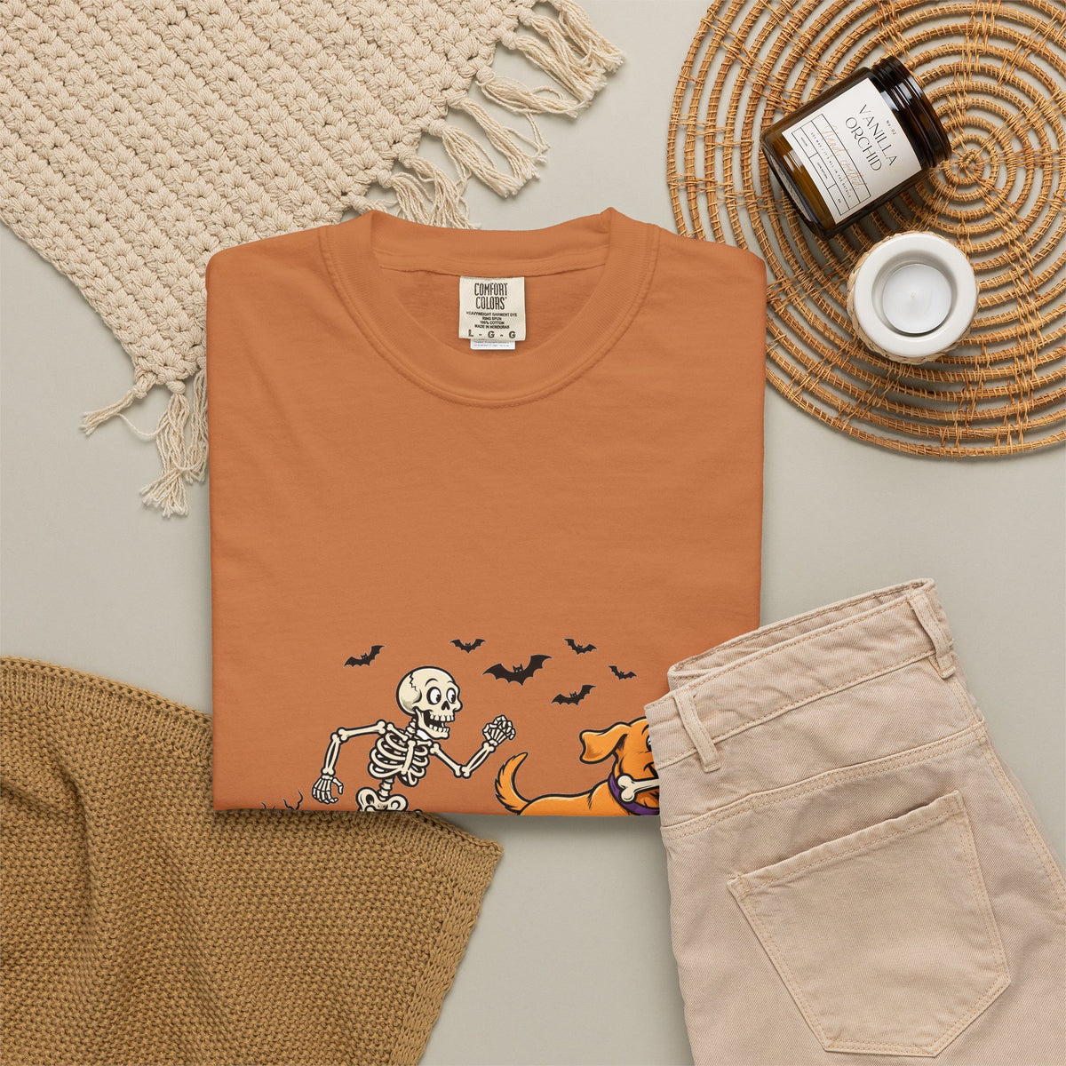 Labrador Retriever Skeleton Halloween Tee | Funny Spooky Dog Shirt