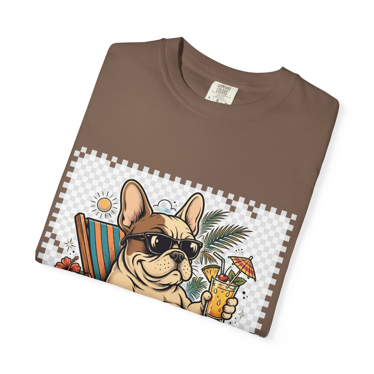 French Bulldog Pool Rules Tee | Funny Summer Dog Graphic Shirt