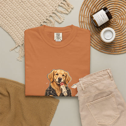 Certified Bad Influence Golden Retriever T-Shirt