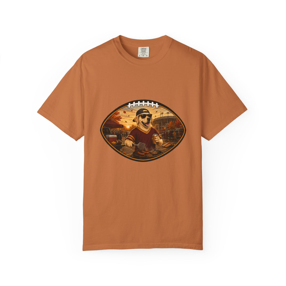 Labrador Retriever Tailgate Tee | Funny Fall Football Dog Shirt