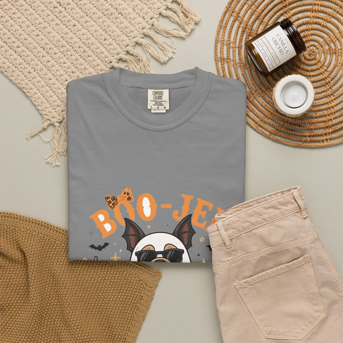Boo-Jee French Bulldog Halloween Tee