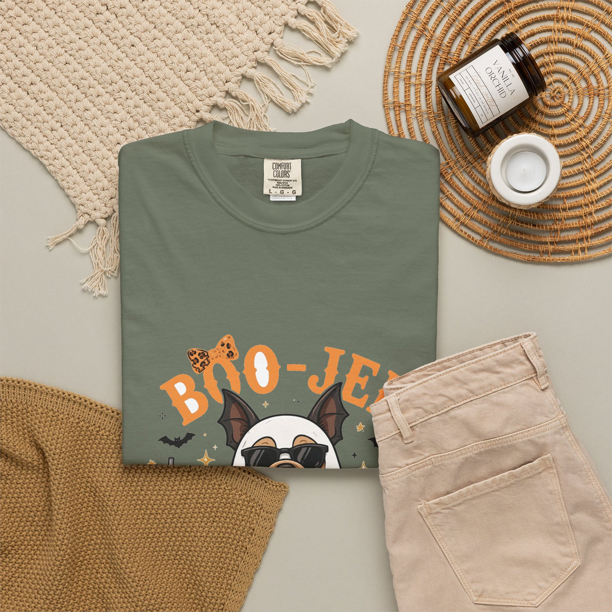 Boo-Jee French Bulldog Halloween Tee